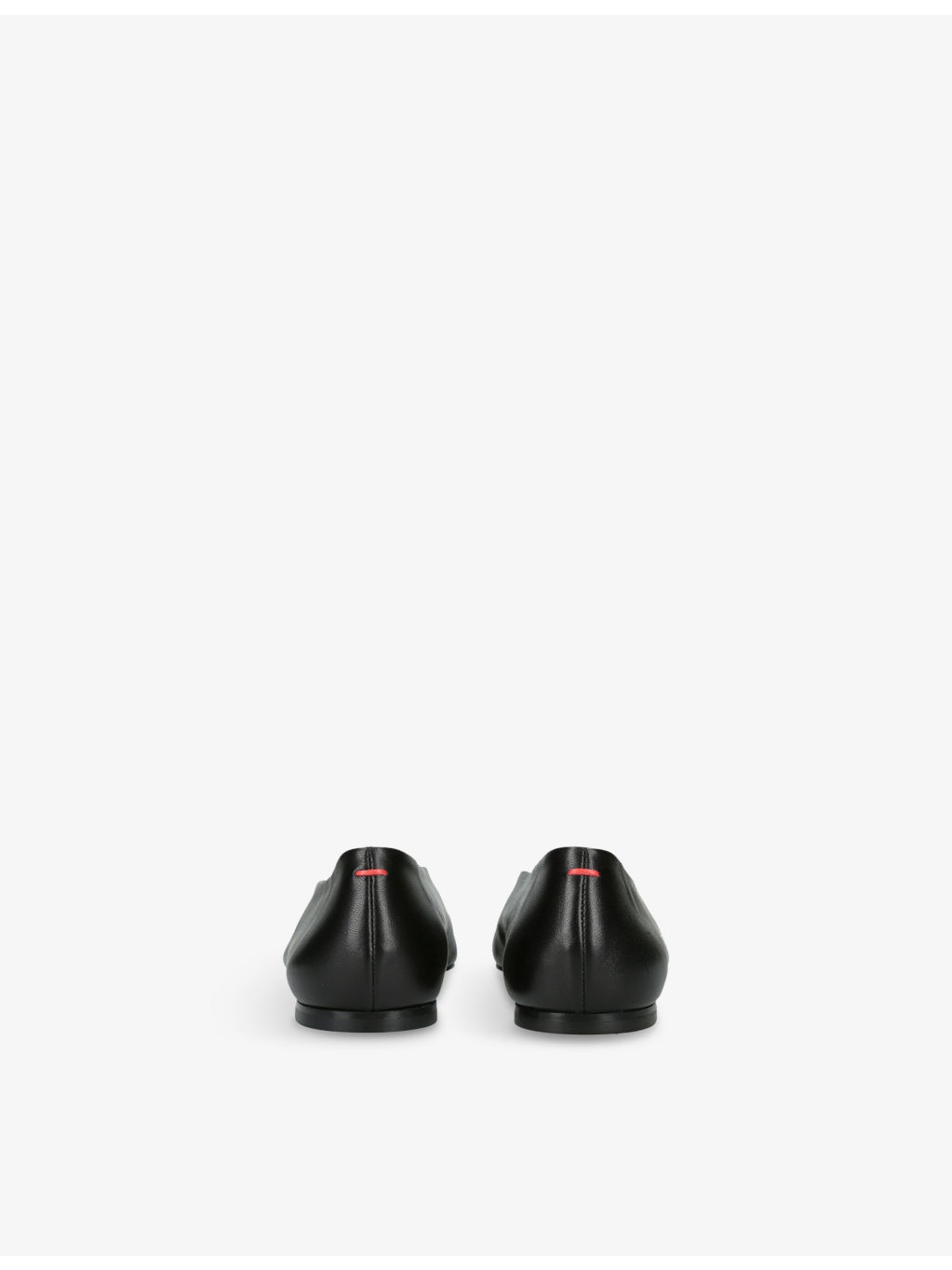 Betty Square-Toe Leather Ballet Flats - 4