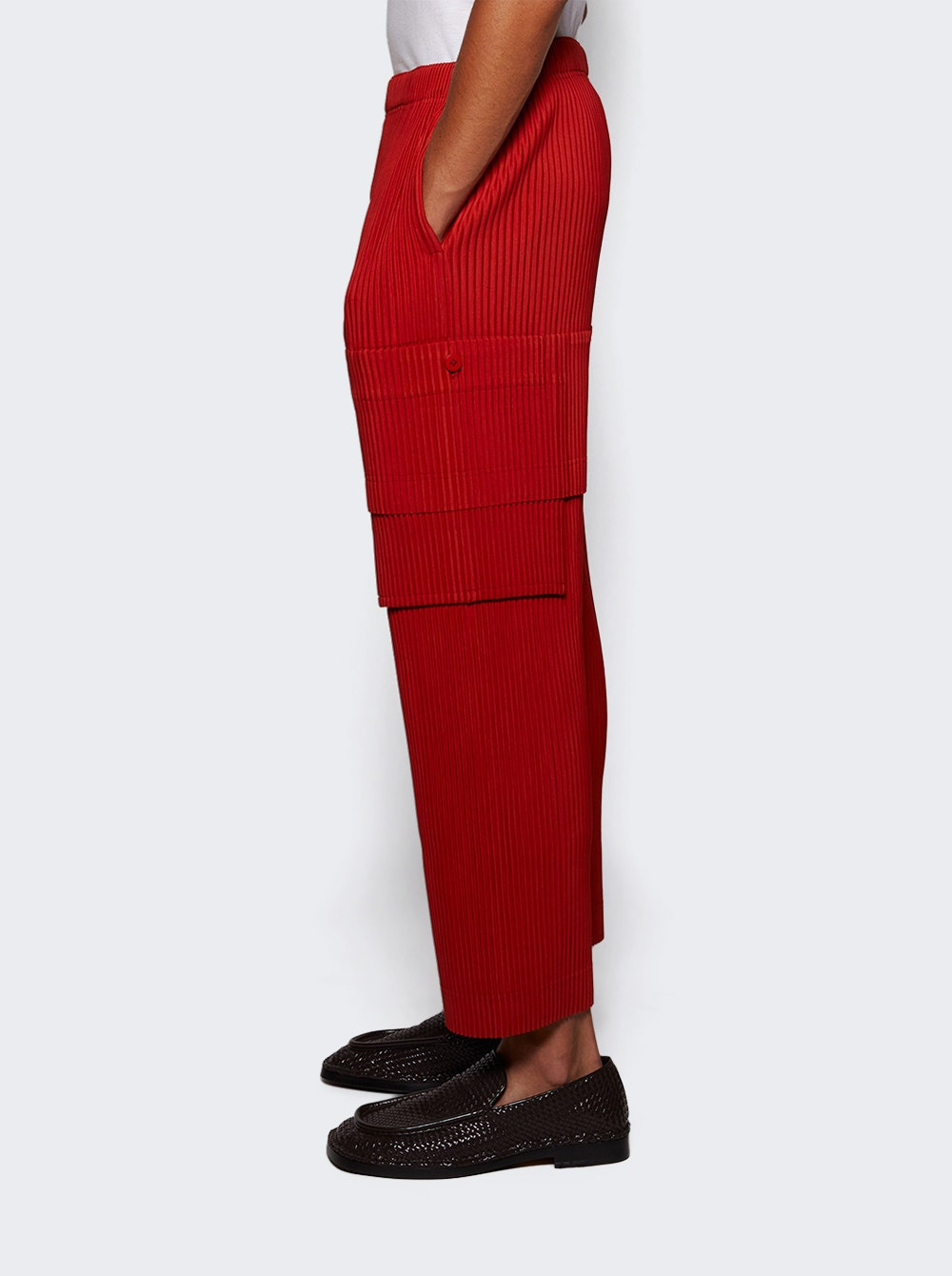 Multi-pocket Pants Jasper Red - 3