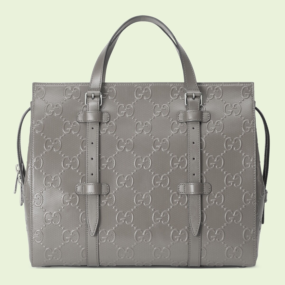 GG embossed medium tote bag - 1