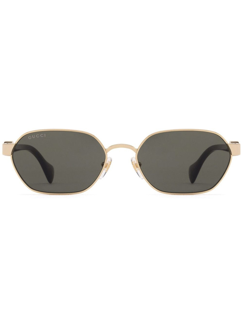 Mini Running oval-frame sunglasses 1