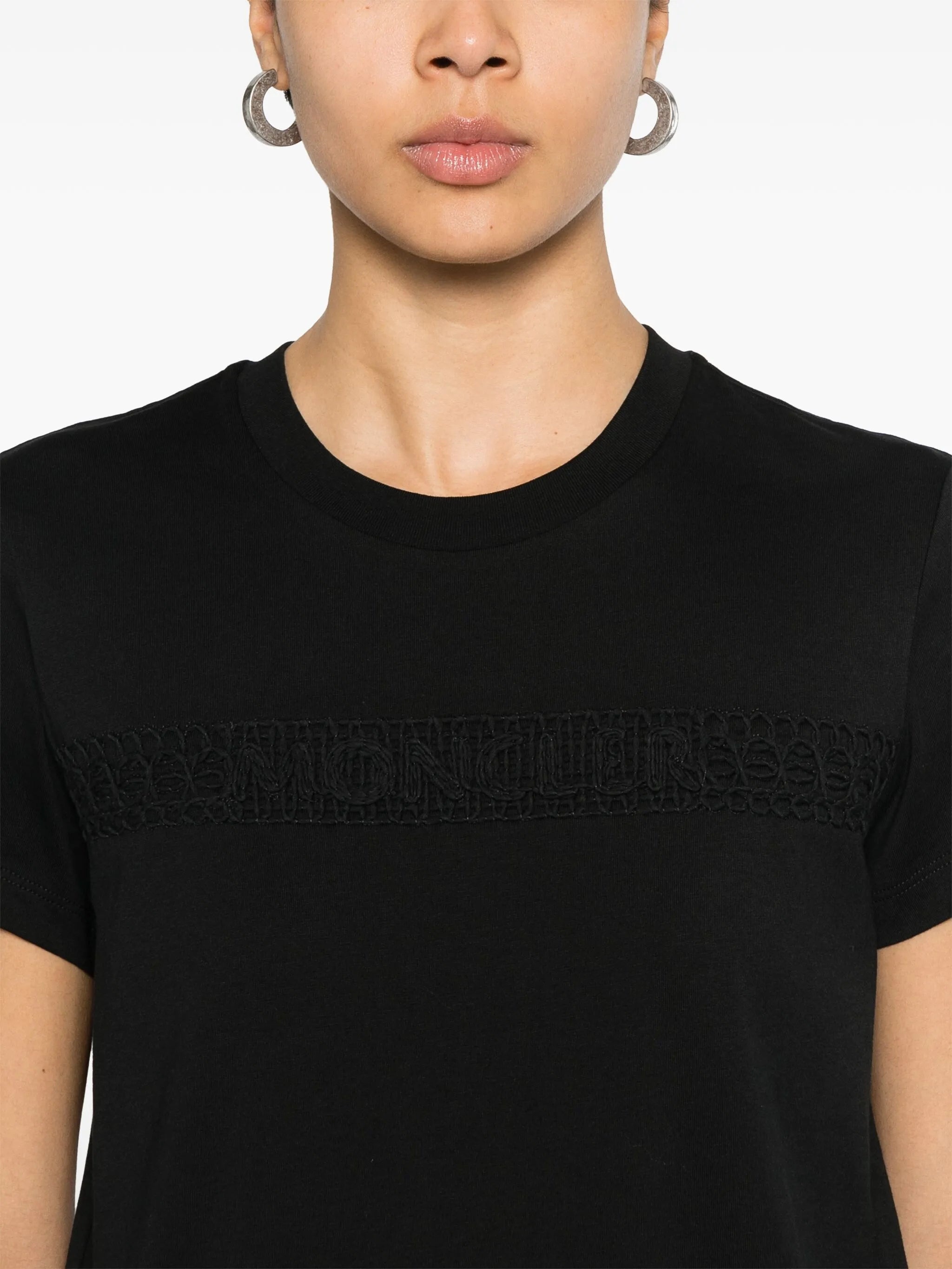 Logo-embroidered T-shirt - 5