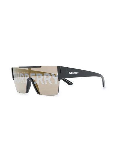 Burberry logo lense sunglasses outlook