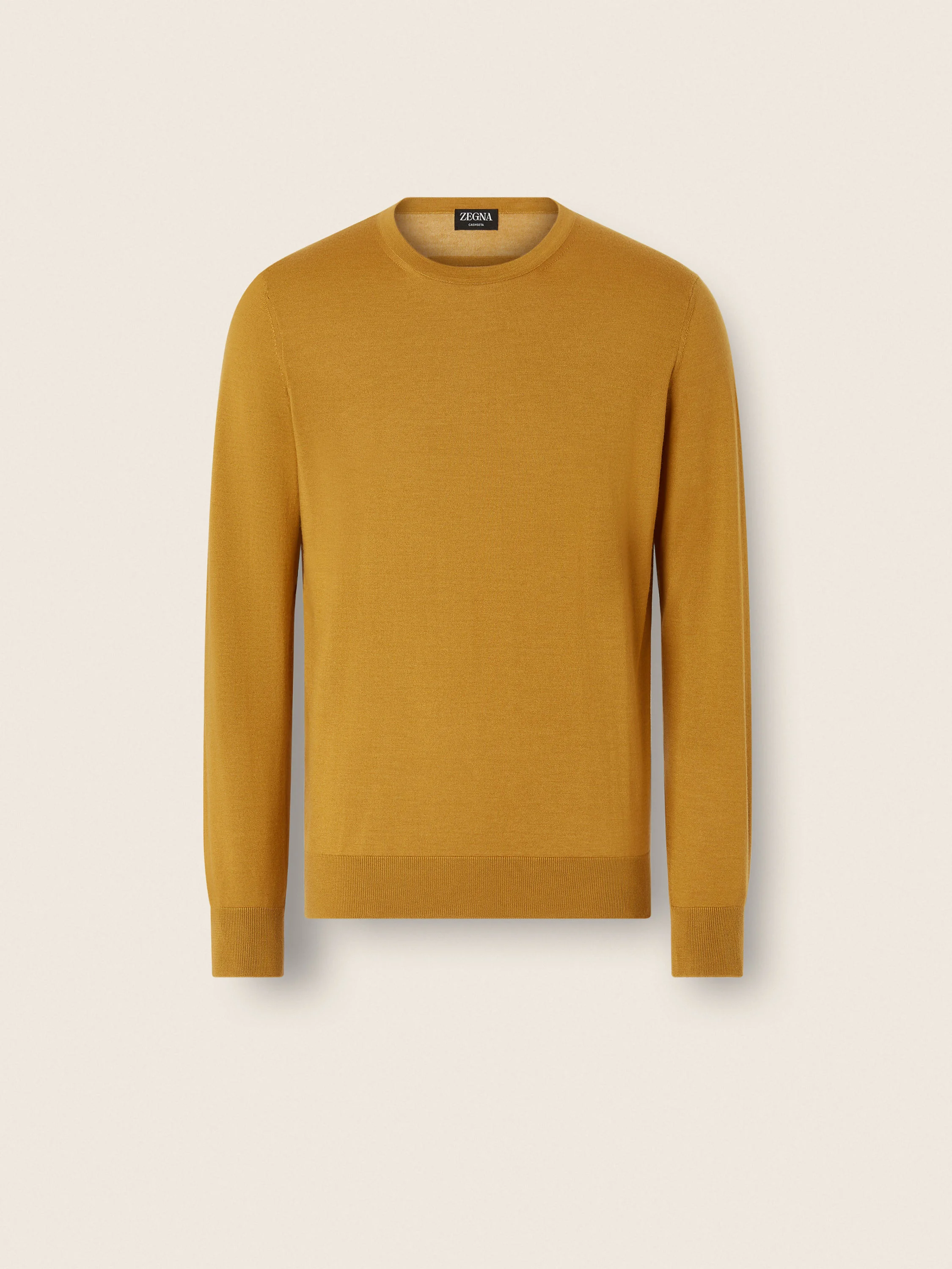 YELLOW CASHSETA CREWNECK - 1