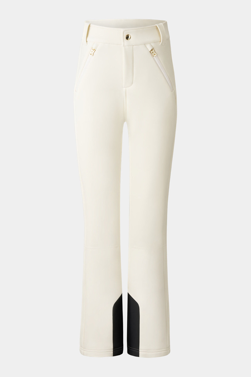 Hazel Softshell ski pants in Off-white 6