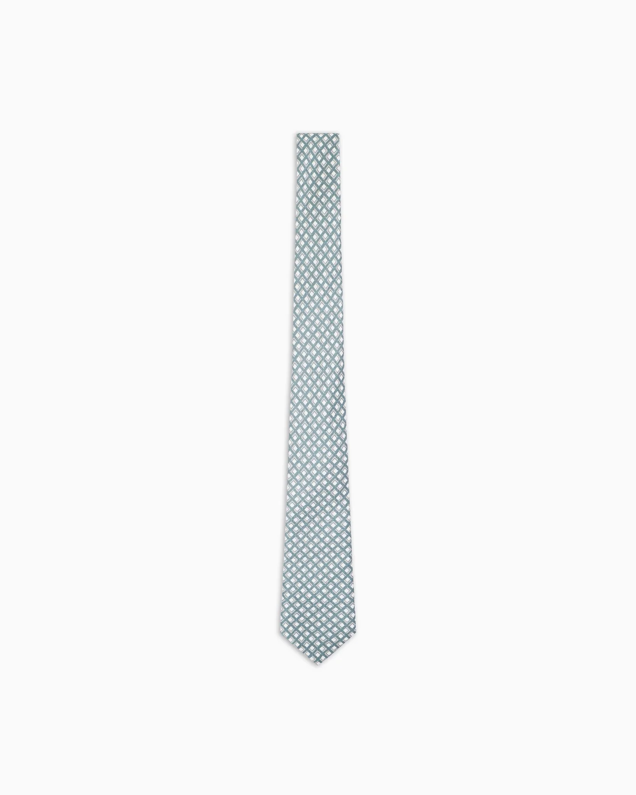 JACQUARD SILK TIE - 1