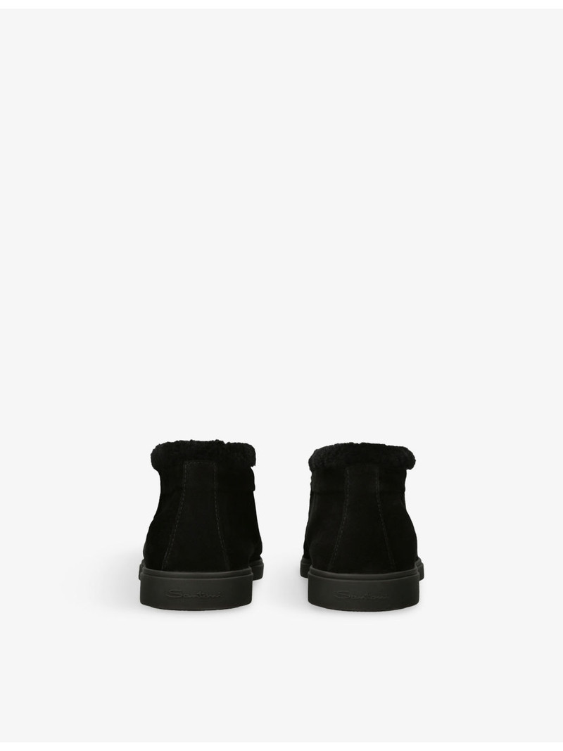 Santoni Fortune Suede Ankle Boots outlook