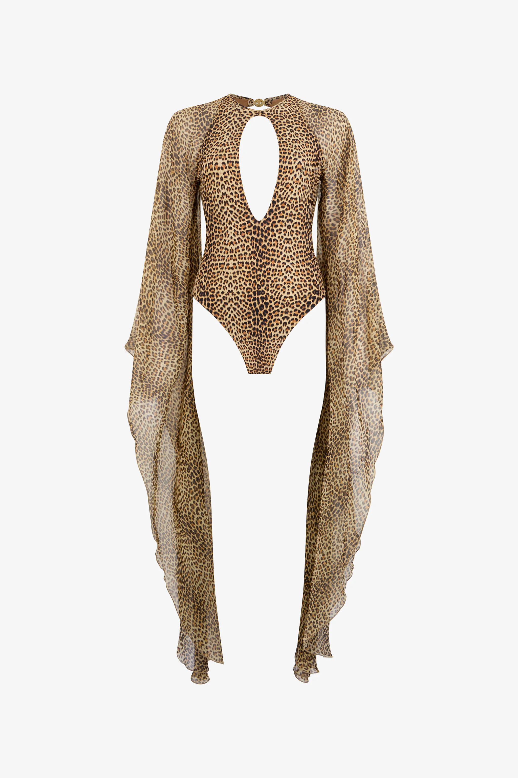 Baby Jaguar Print One-Piece Swimsuit - 1