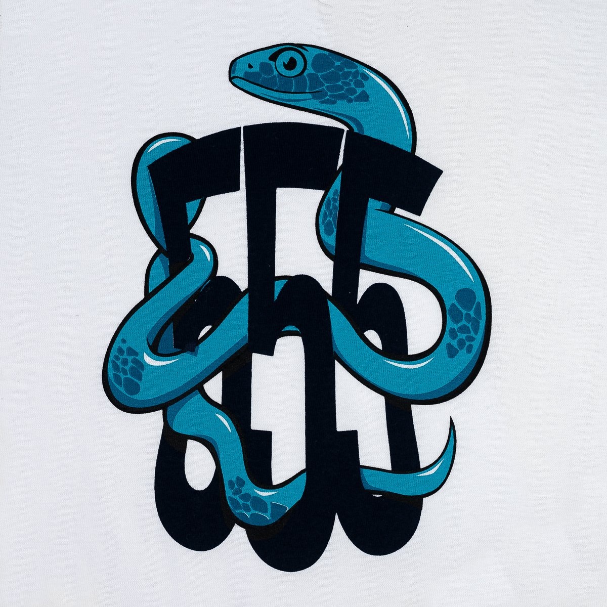 IHPT-555-WHT 6.5oz 555 Cut Printed Loopwheel Crew Neck T-Shirt - White - 8