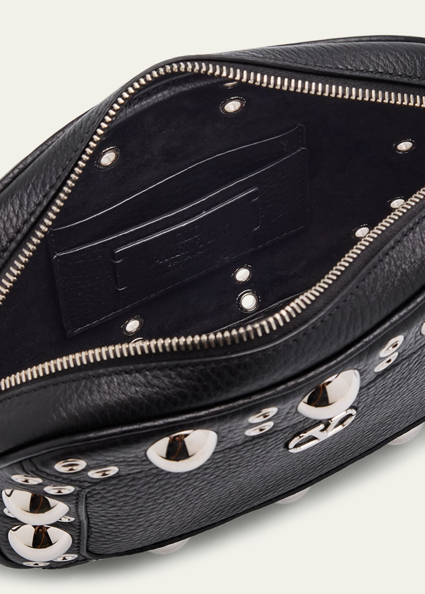 Nellcote Studded Leather Camera Crossbody Bag - 4
