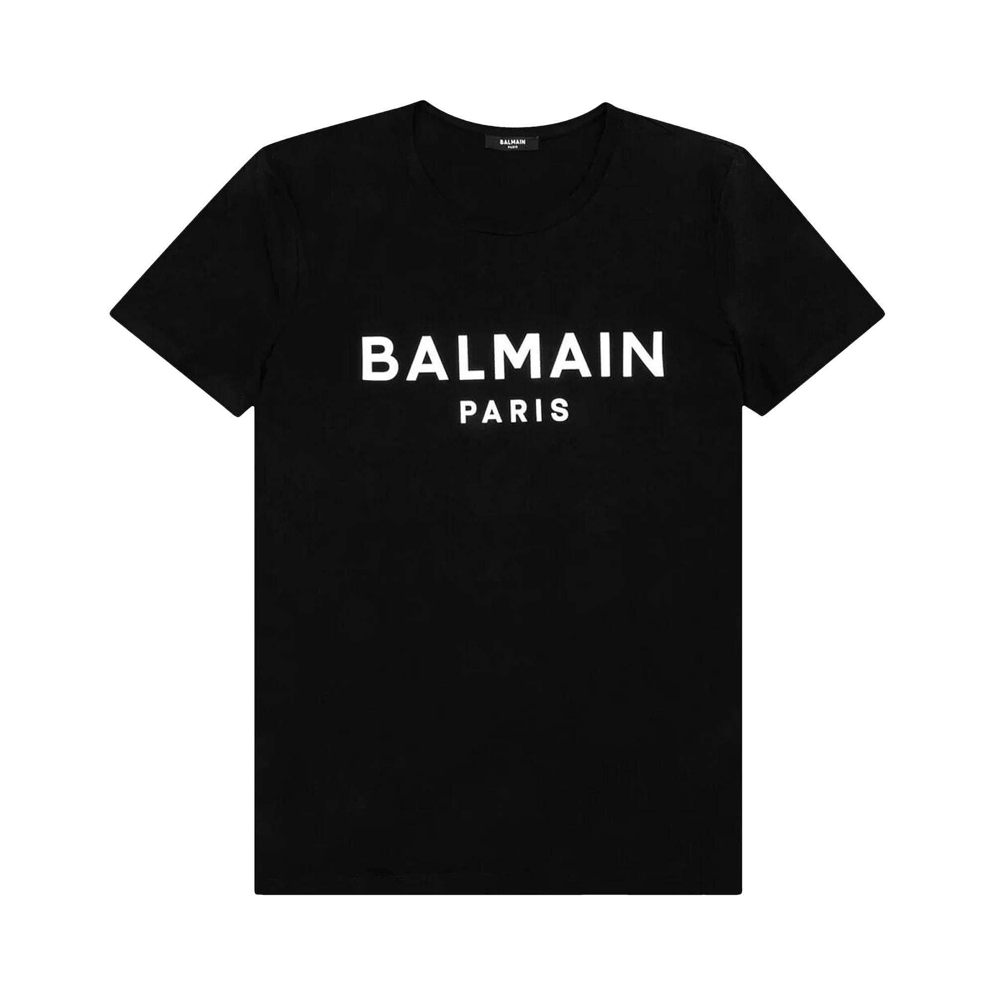 Balmain Printed T-Shirt 'Noir/Blanc' - 1