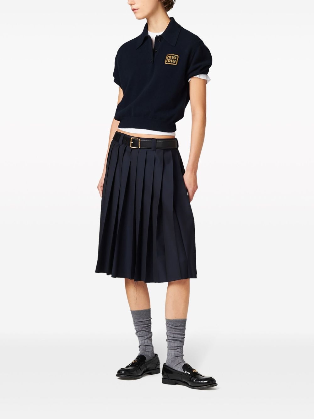 cashmere polo shirt - 2