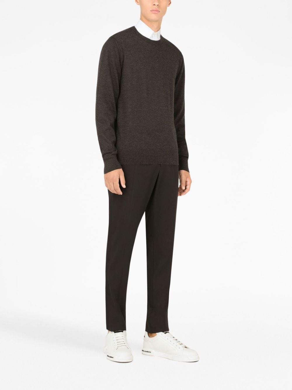 cashmere crew-neck jumper - 2