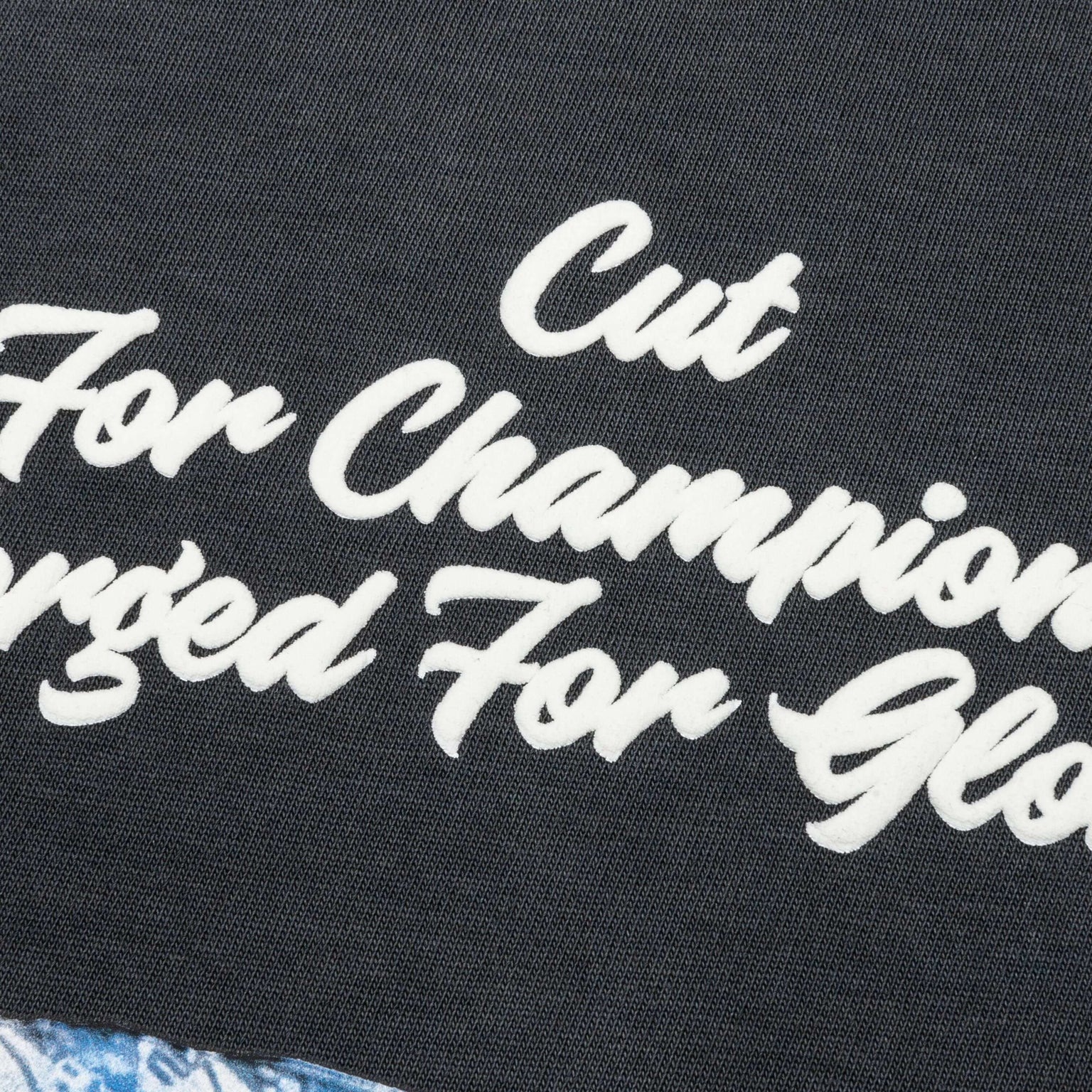 FEATURE X REPRESENT CHAMPION RINGS T-SHIRT - STAINED BLACK - 3