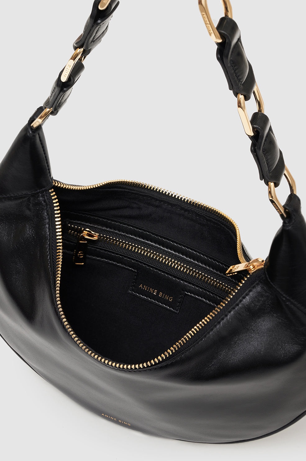Kate Hobo Bag - Black - 4