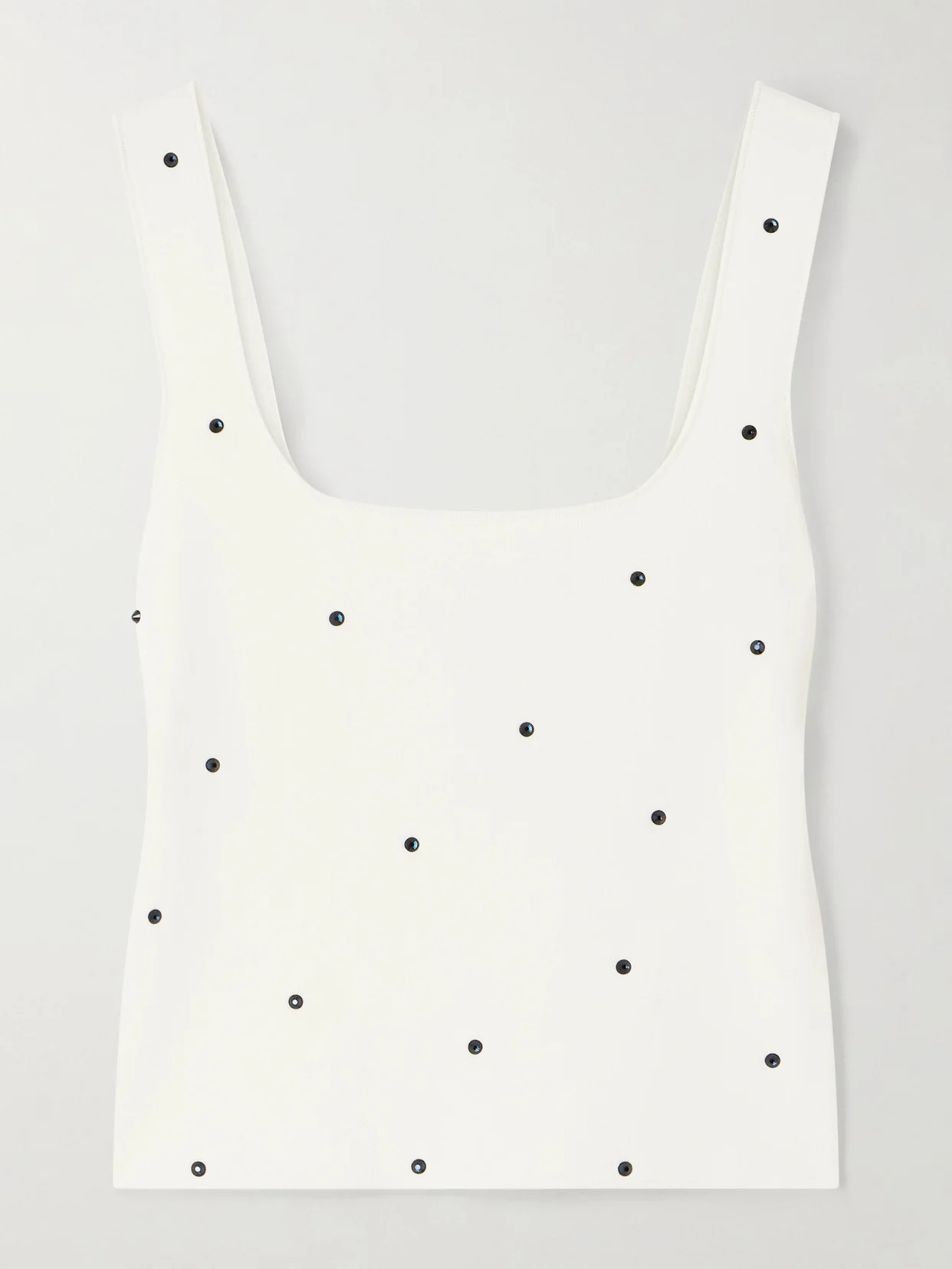 Baz Crystal-embellished Jersey Tank - 1