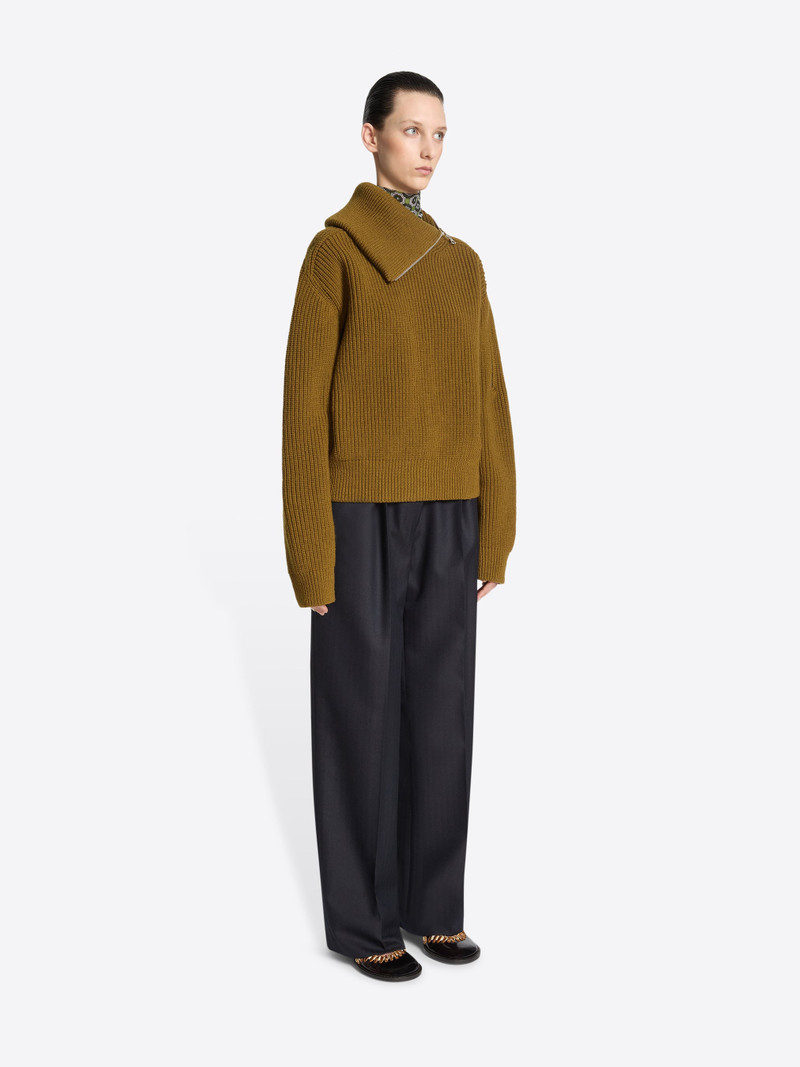 ZIPPED WOOL SWEATER 3