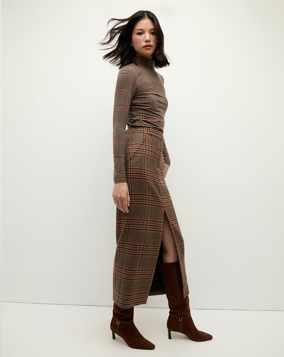 MAXINE PLAID SKIRT - 4