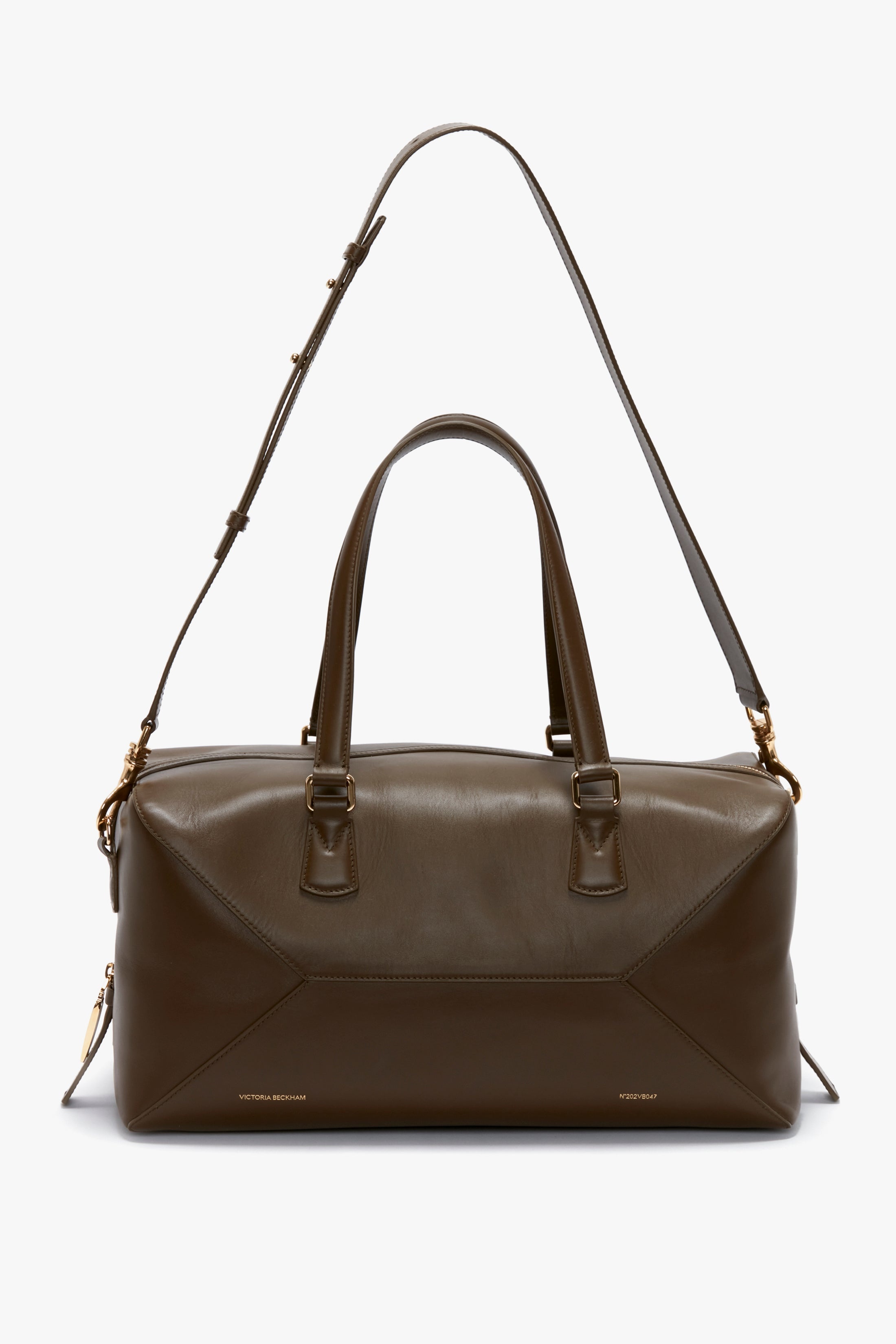 Medium Gym Bag In Olive - 4
