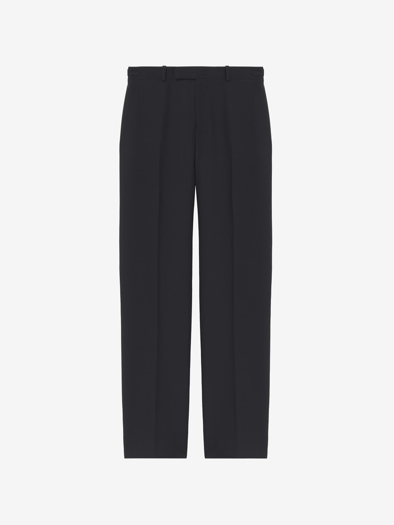 Alexander McQueen Wool Mohair Tailored Trousers outlook