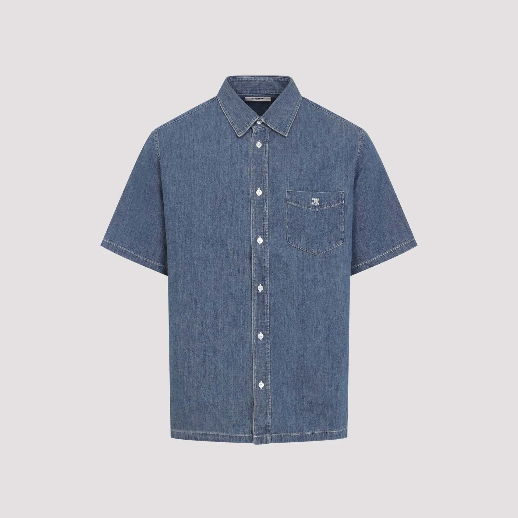 Celine Men's Cotton Bowling Shirt - 1