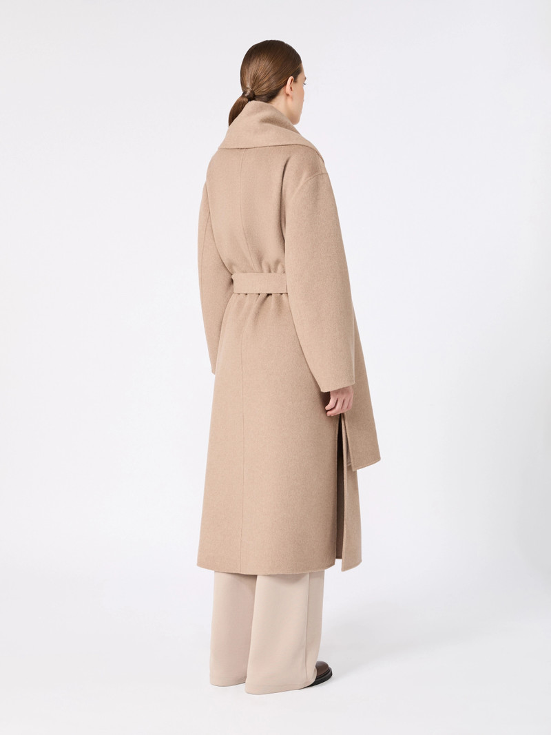 CARISMA Double wool and cashmere robe coat - CLAY 4