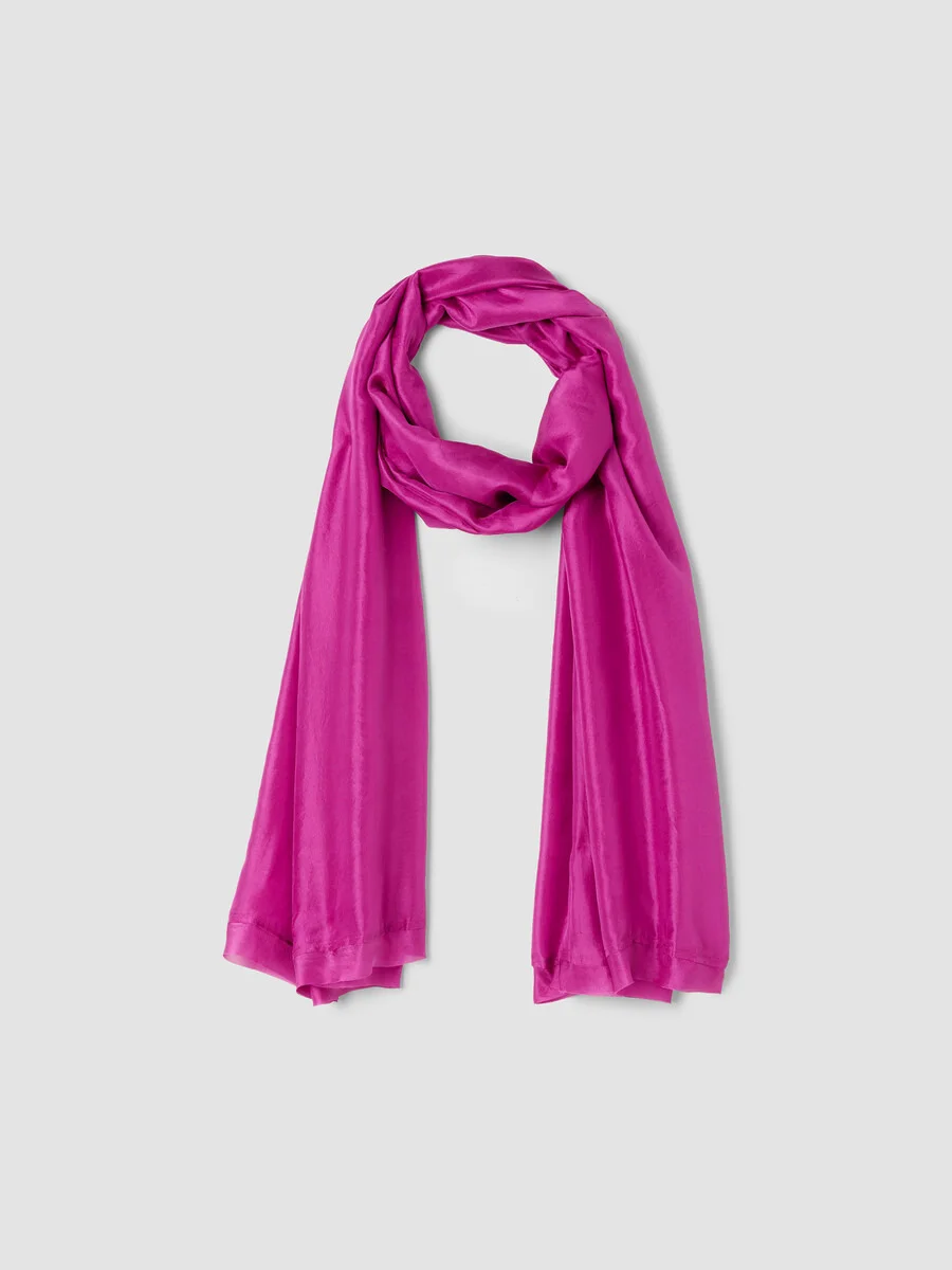 Washed Transitional Silk Parachute Scarf - 1