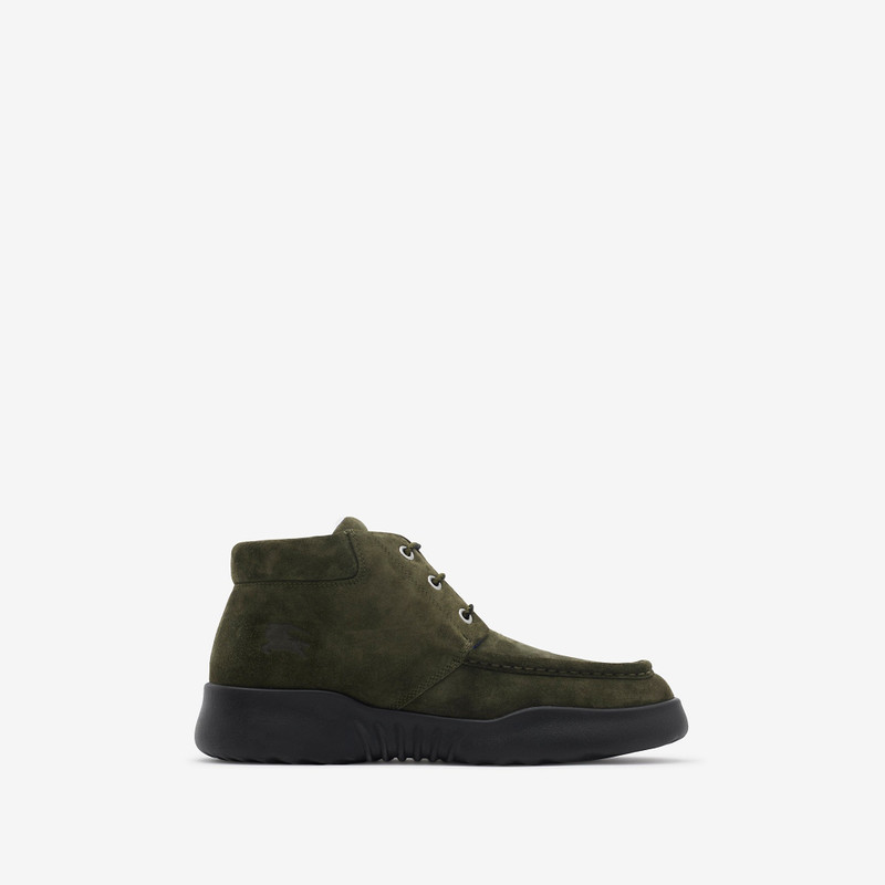 Suede Log Boots 1