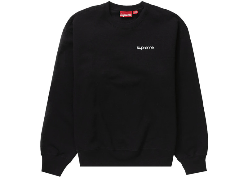 Supreme Supreme NYC Crewneck Black outlook