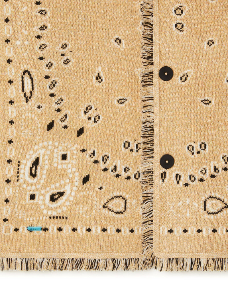 Bandana Jacquard Cardigan 9