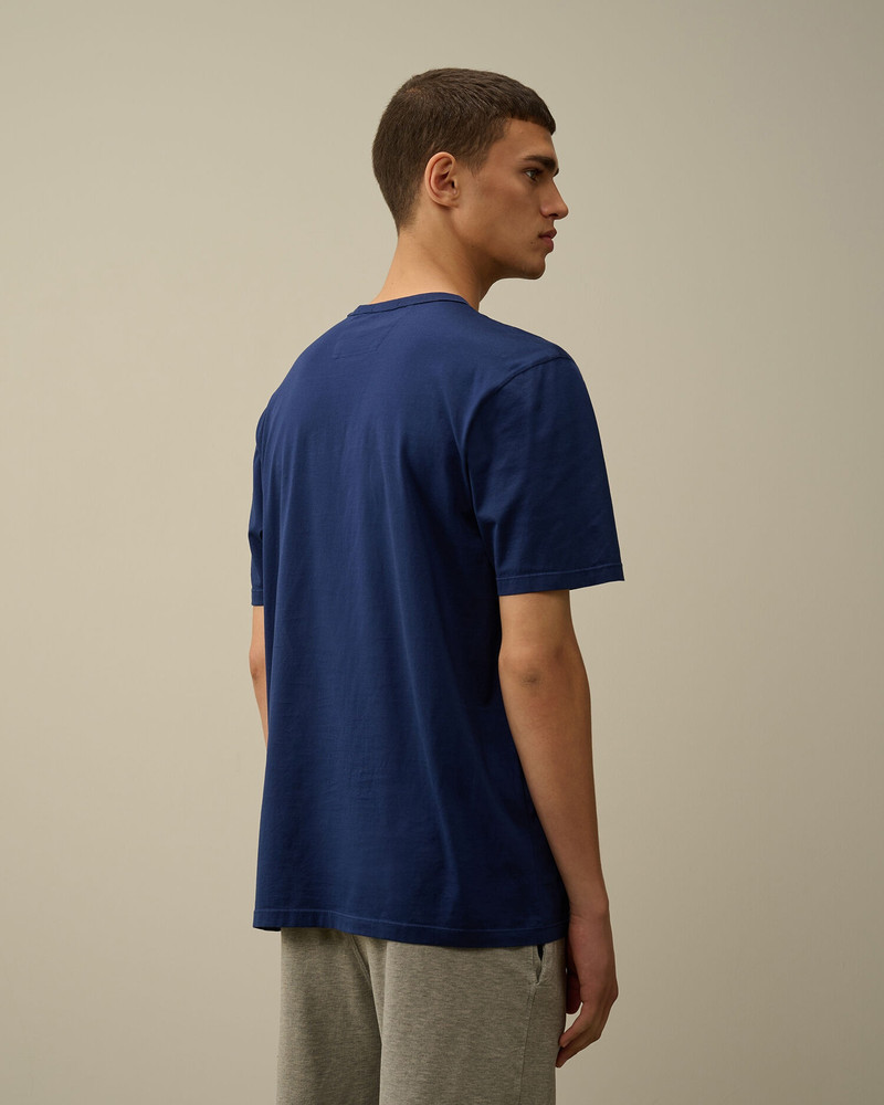 Mercerized 70/2 Jersey Gasato Logo Patch T-Shirt 3