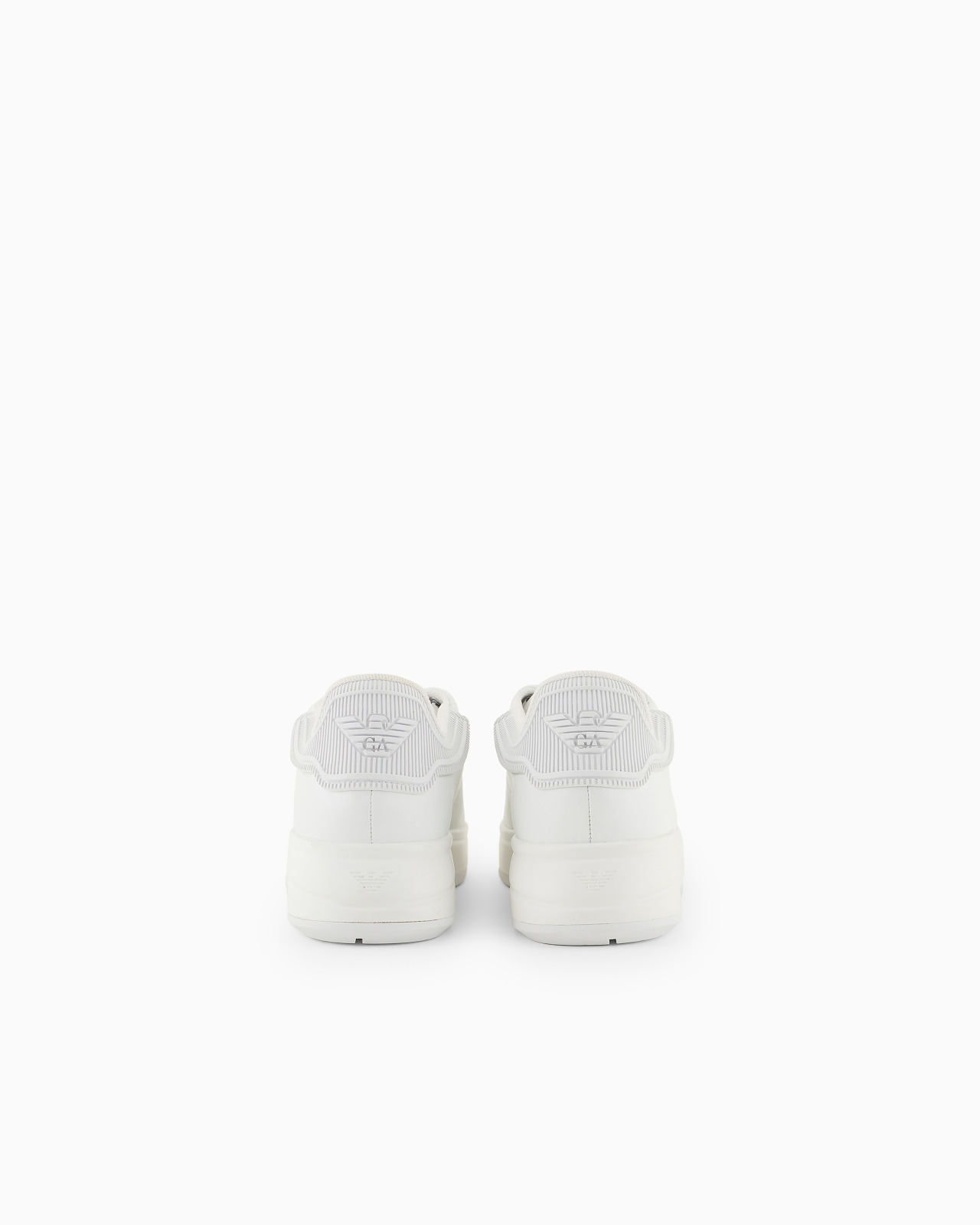 Leather sneakers with rubber backs - 4