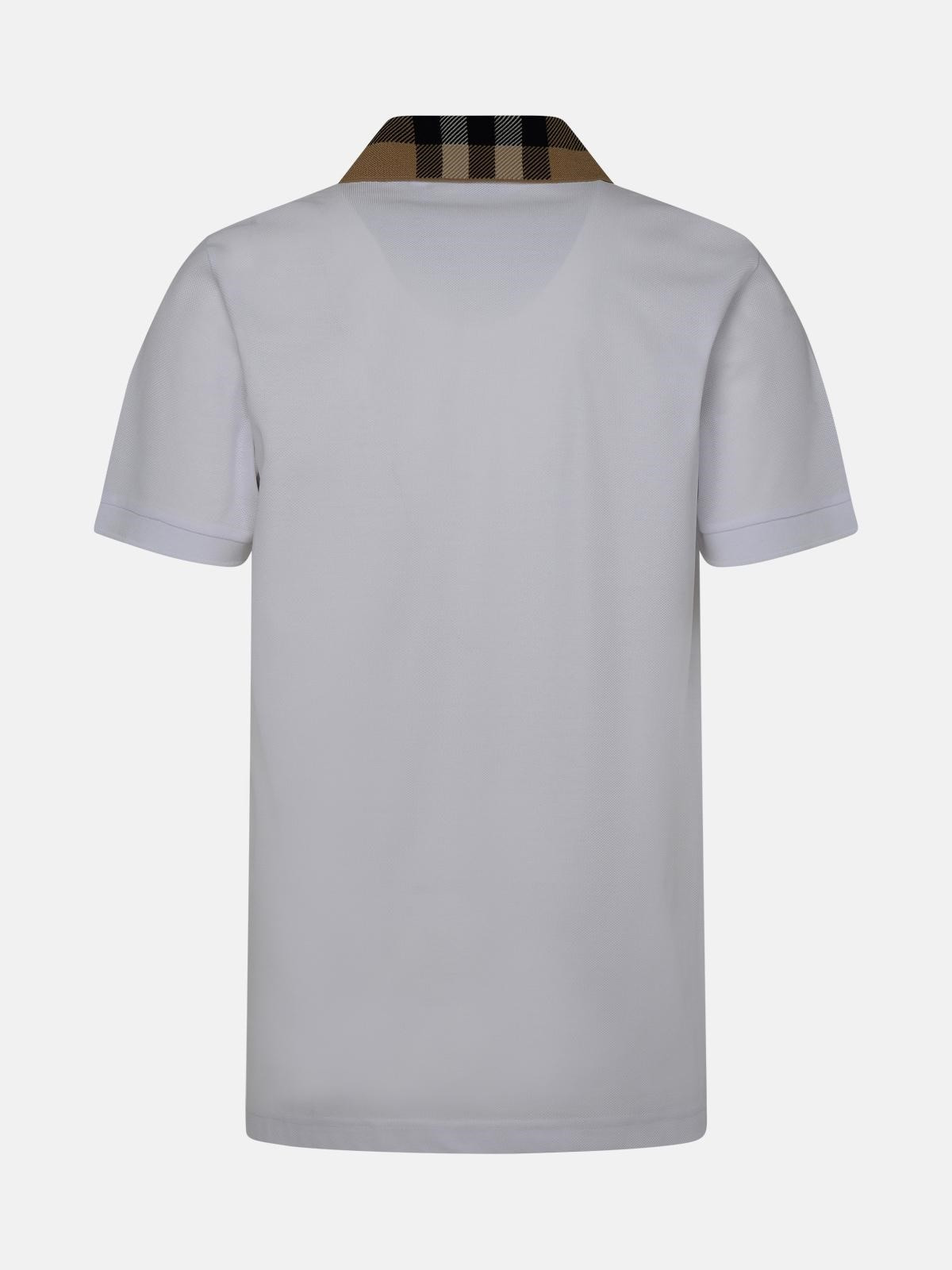 Cody white cotton polo shirt - 3