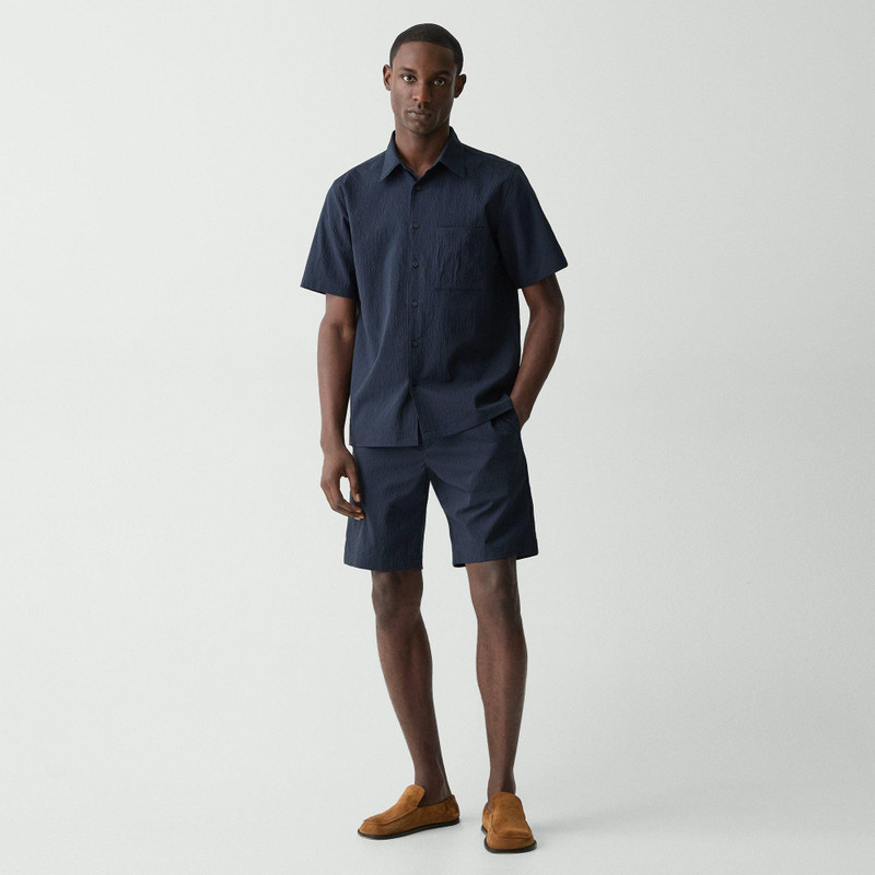 Theory Noll Short-Sleeve Shirt in Kelso Nylon outlook