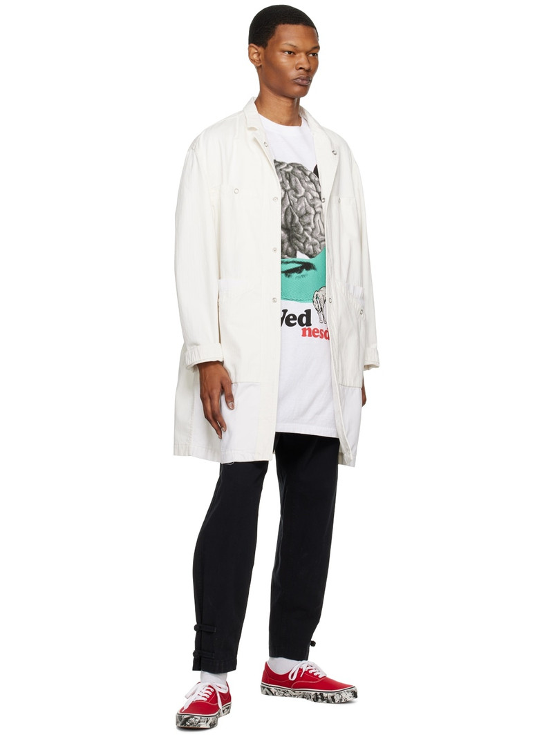 UNDERCOVER White 'Wednesday' T-Shirt outlook