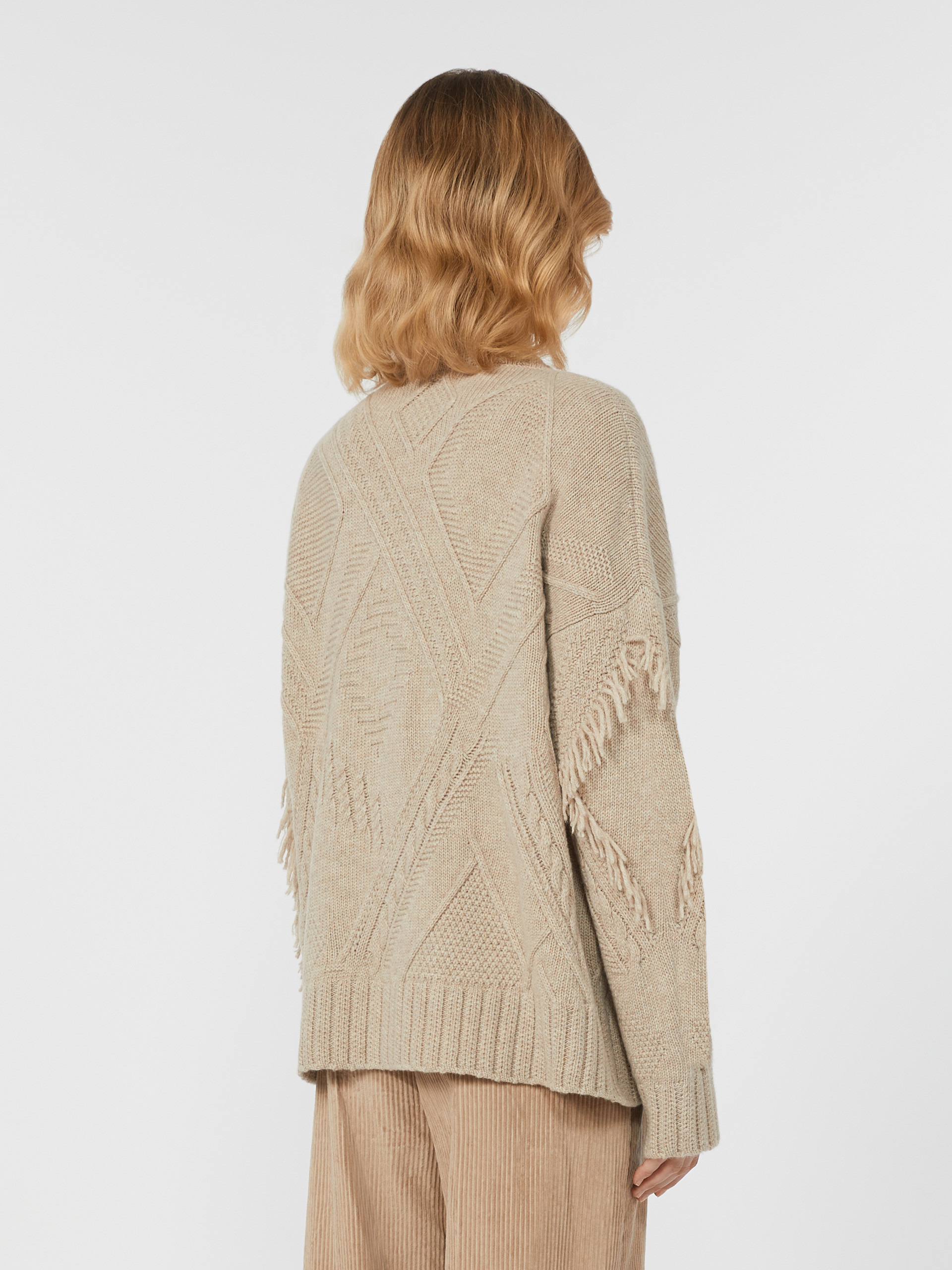 STALLO Wool knit cardigan - 4