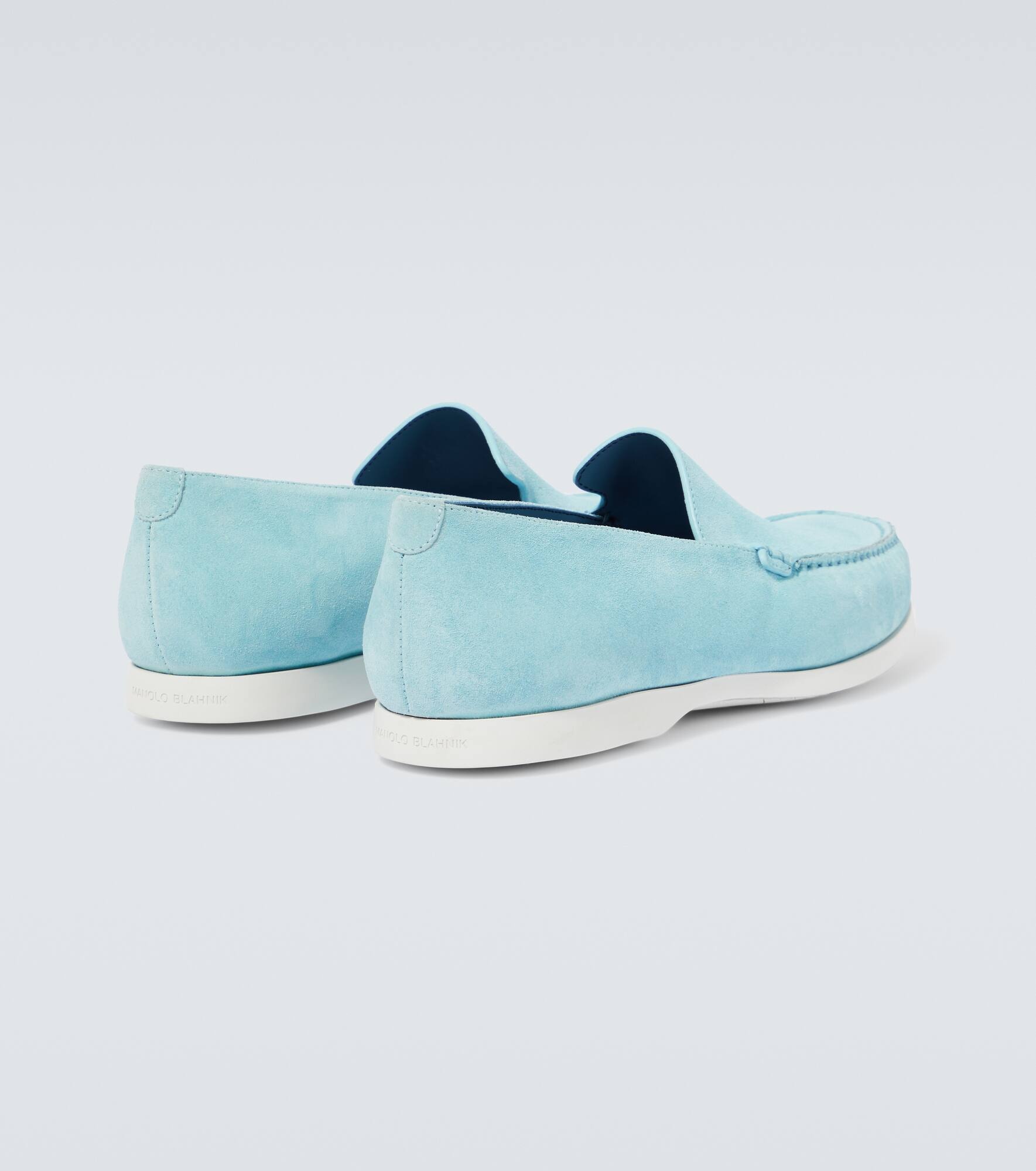 Monaco suede loafers - 6