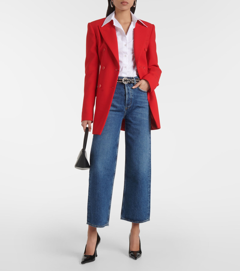 AGOLDE Ren high-rise cropped straight jeans outlook