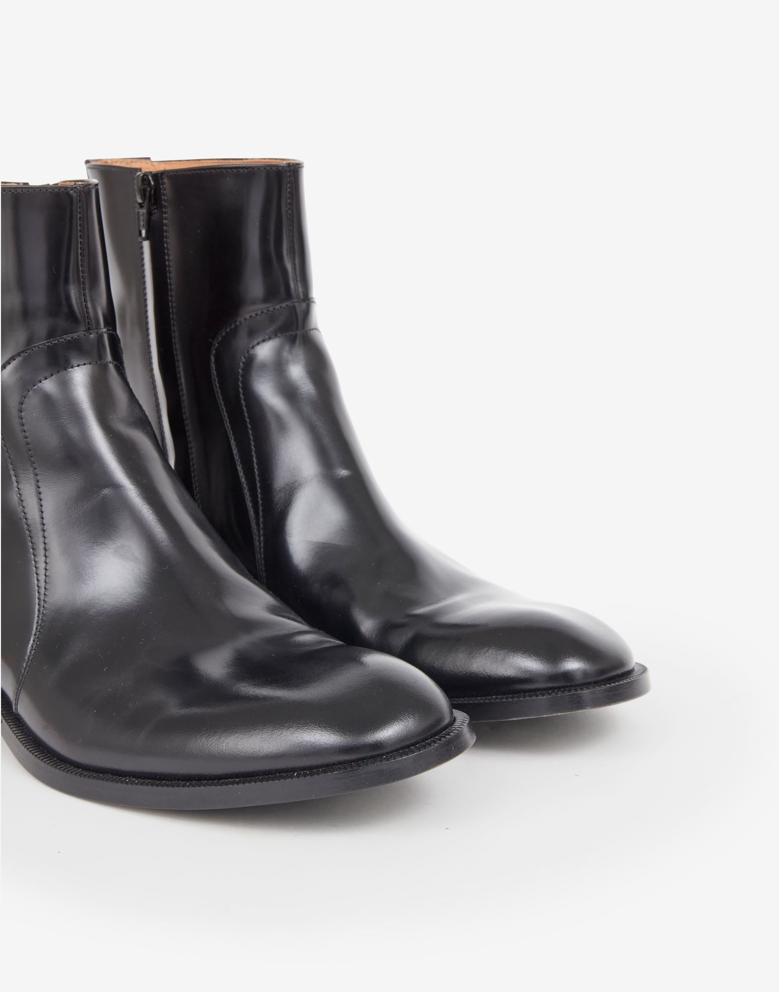 Brushed calfskin boots - 5