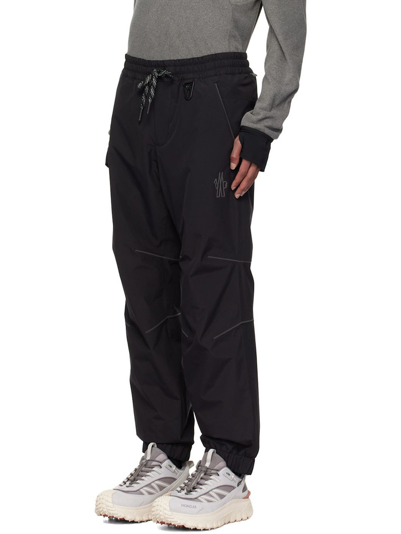 Moncler Grenoble Black Windproof Padded Trousers outlook