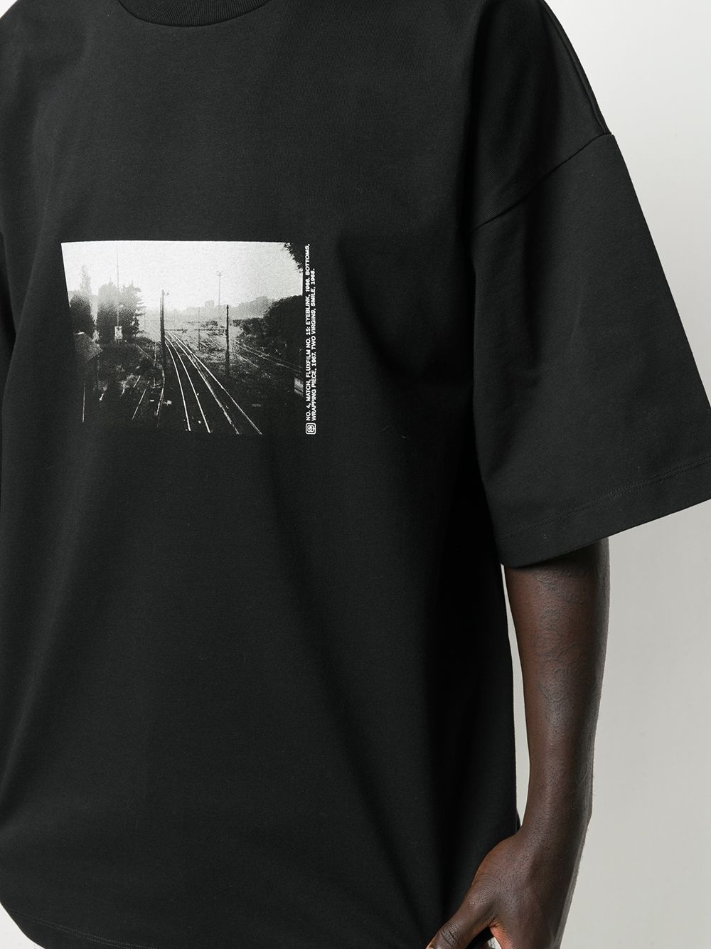 photograph-print cotton T-shirt - 5