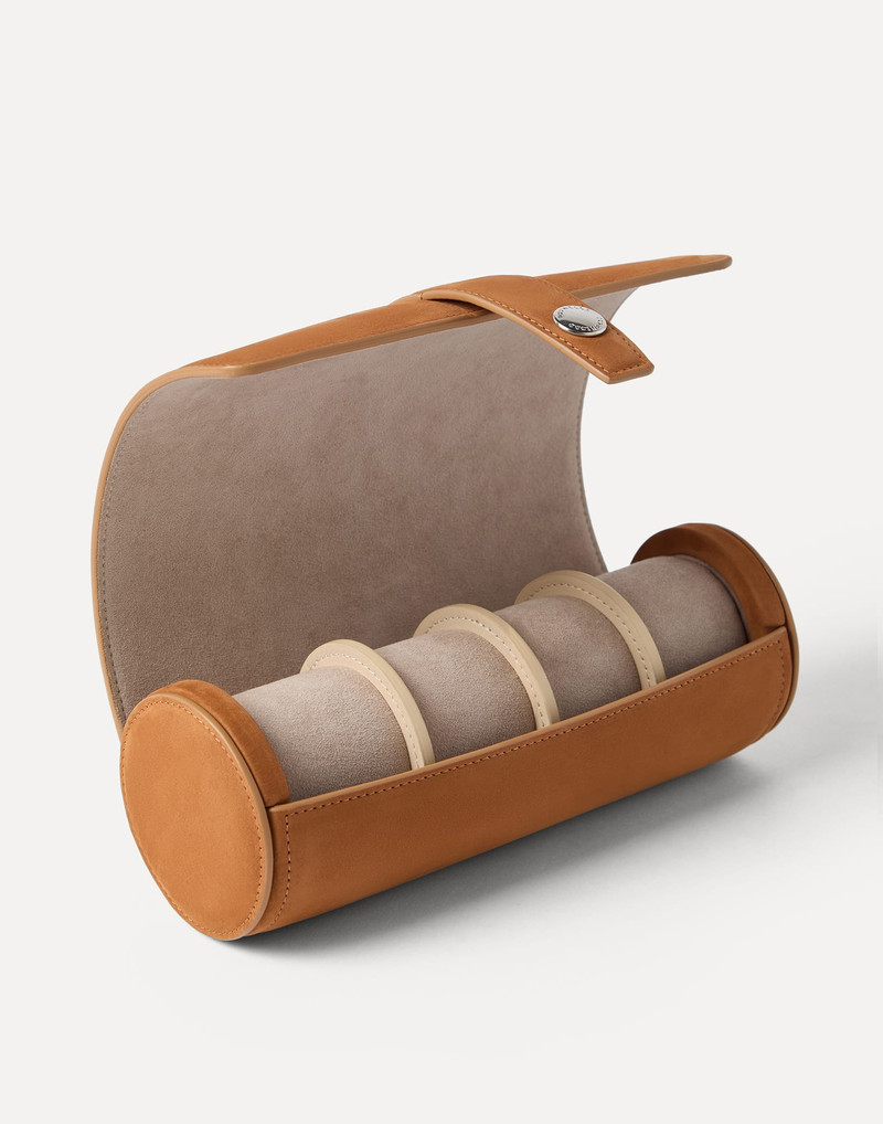 Brunello Cucinelli Nubuck watch box outlook