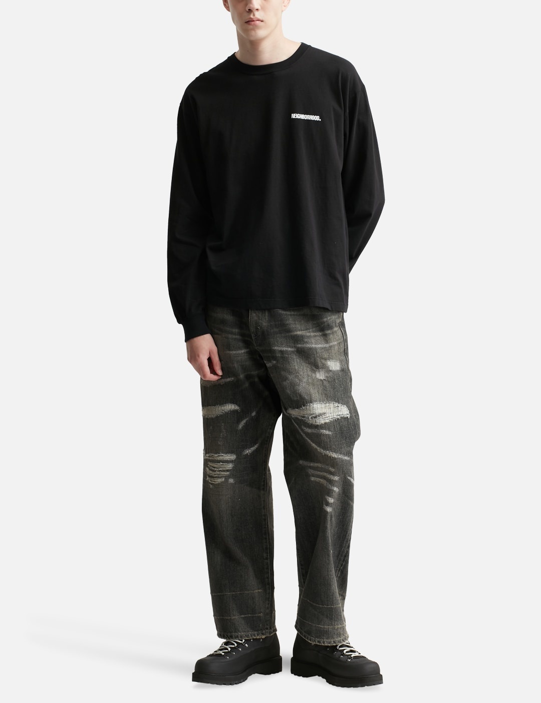 NEIGHBORHOOD SAVAGE DENIM DP WIDE PANTS | REVERSIBLE NEIGHBORHOOD SAVAGE DENIM DP WIDE PANTS | REVERSIBLE