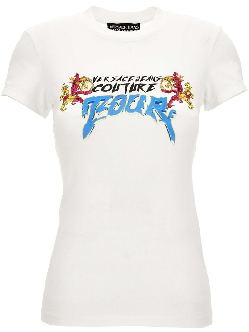 logo-print T-shirt 1