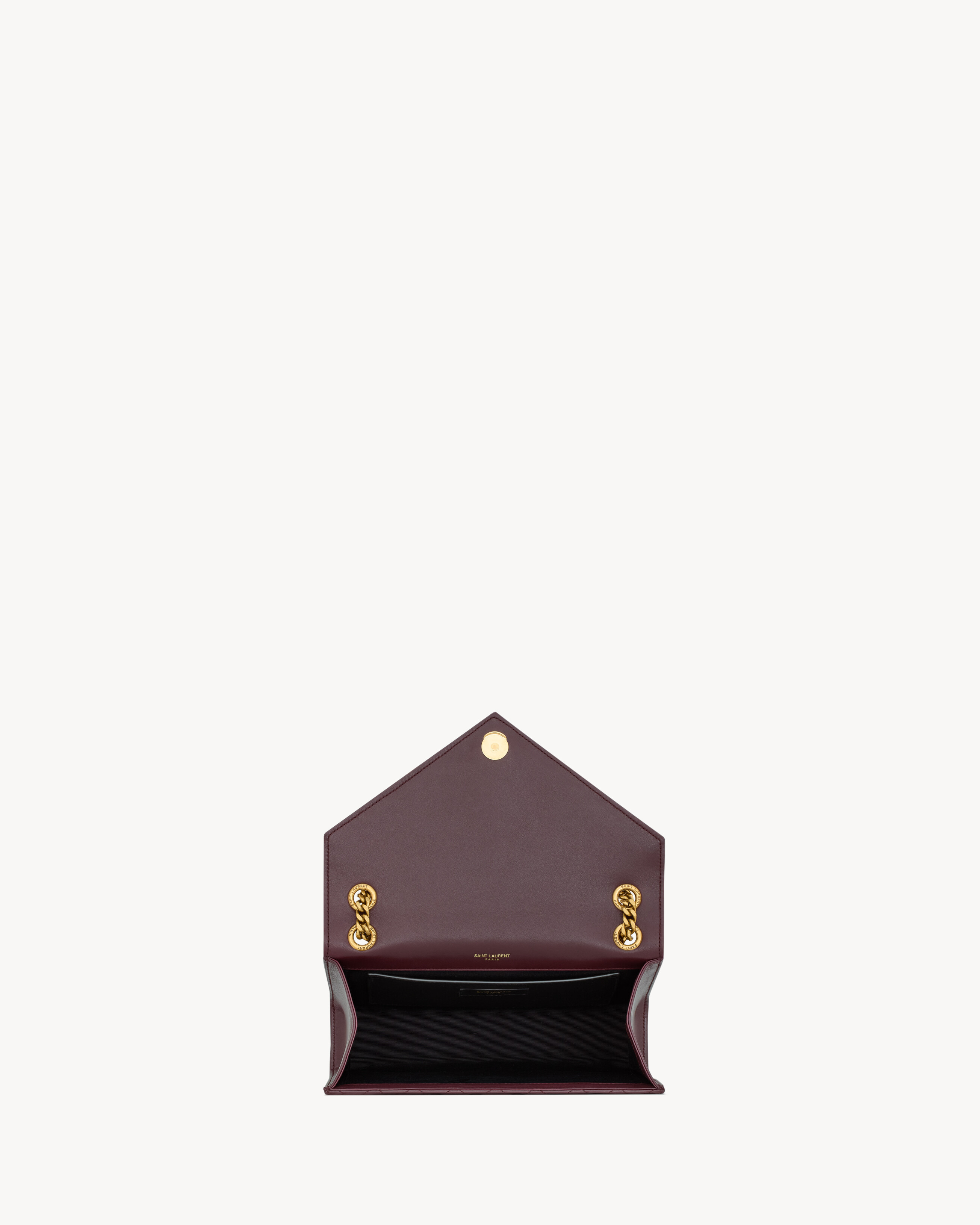 ENVELOPE MEDIUM IN GRAIN DE POUDRE LEATHER - 5