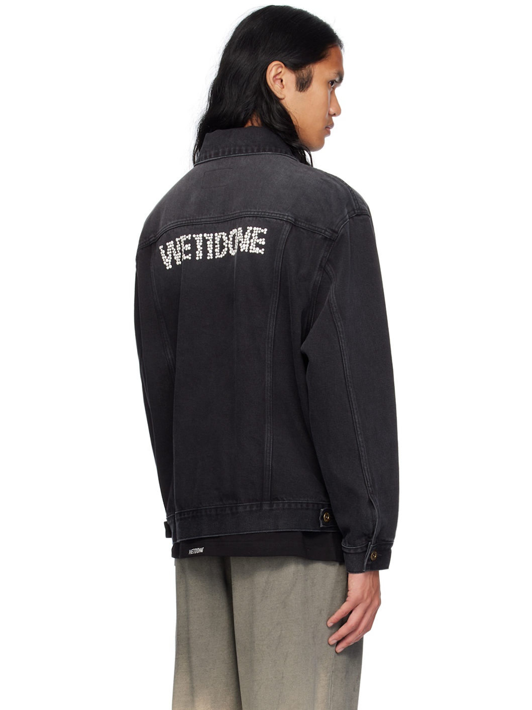 Black Pearl Denim Jacket - 3