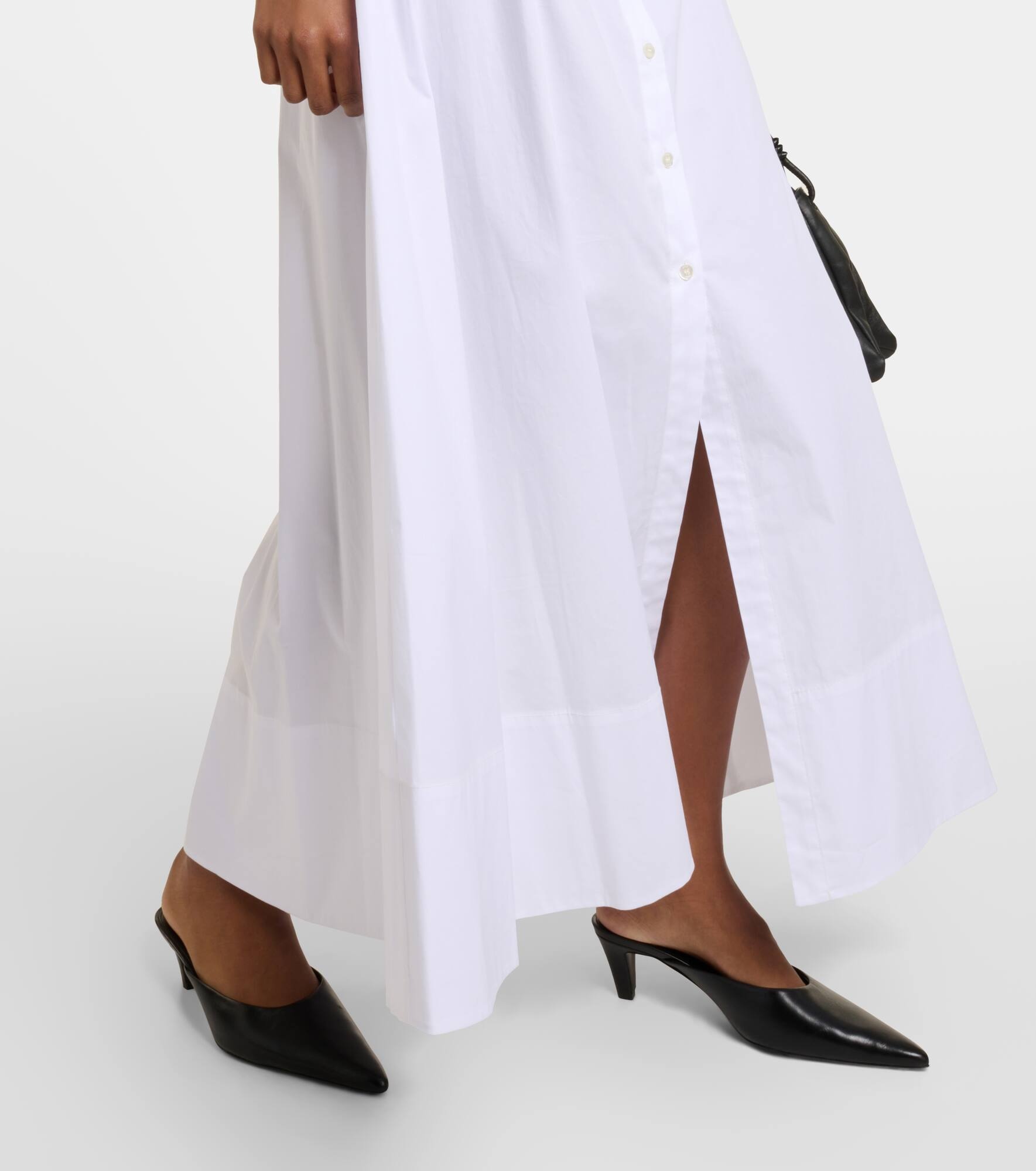 Joan cotton poplin shirt dress - 5