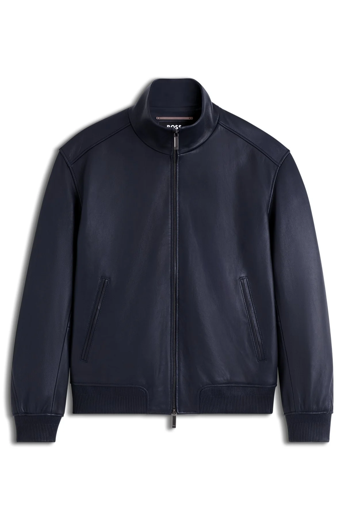 BOSS X ASTON MARTIN JACKET IN LEATHER - 1