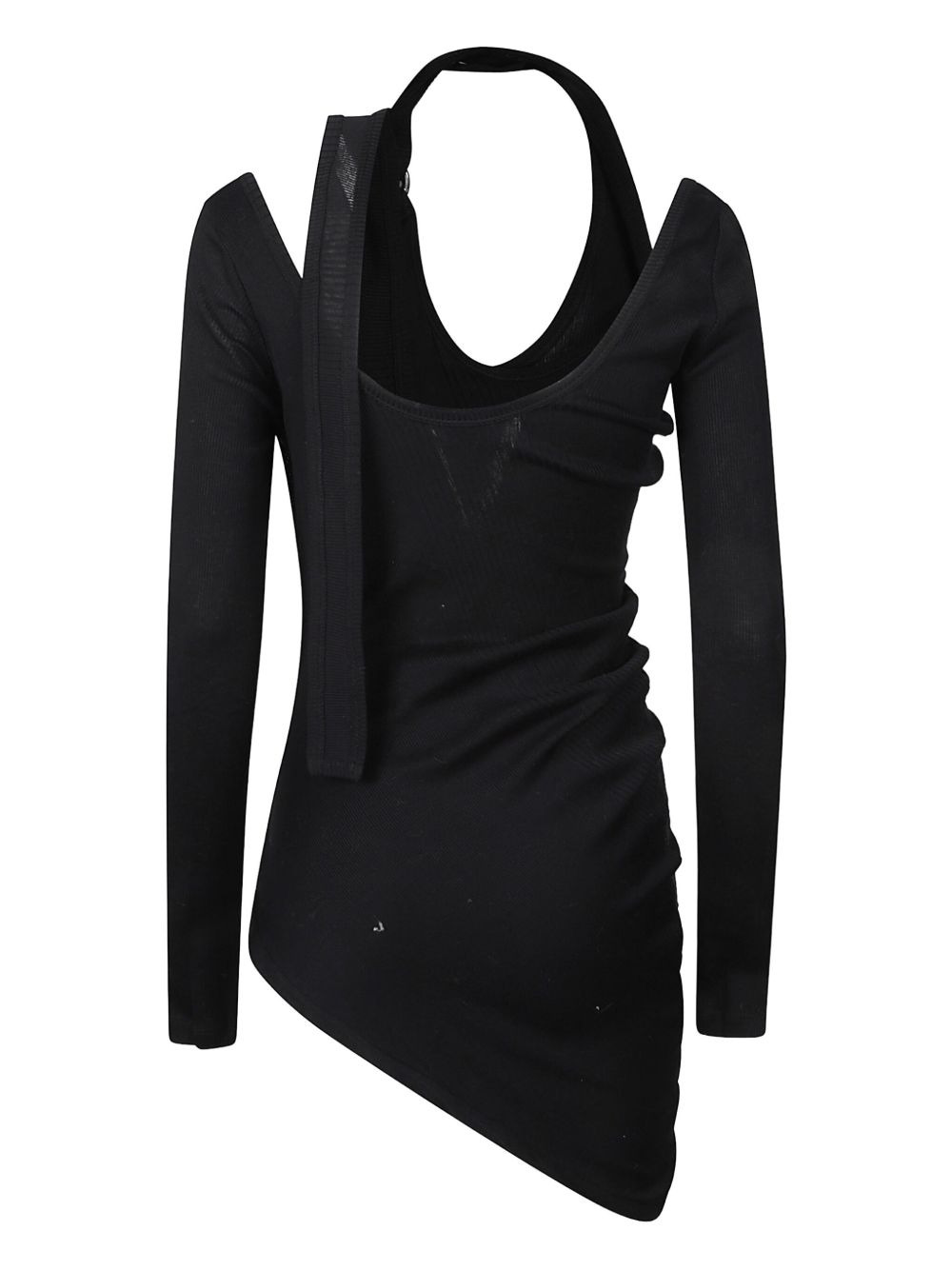 ring-detail asymmetrical top - 2