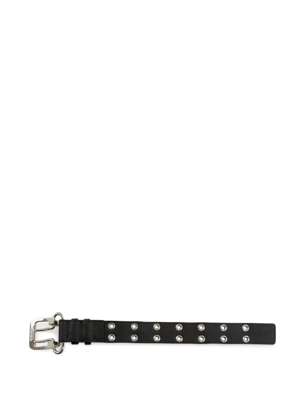 grommet leather bracelet - 1