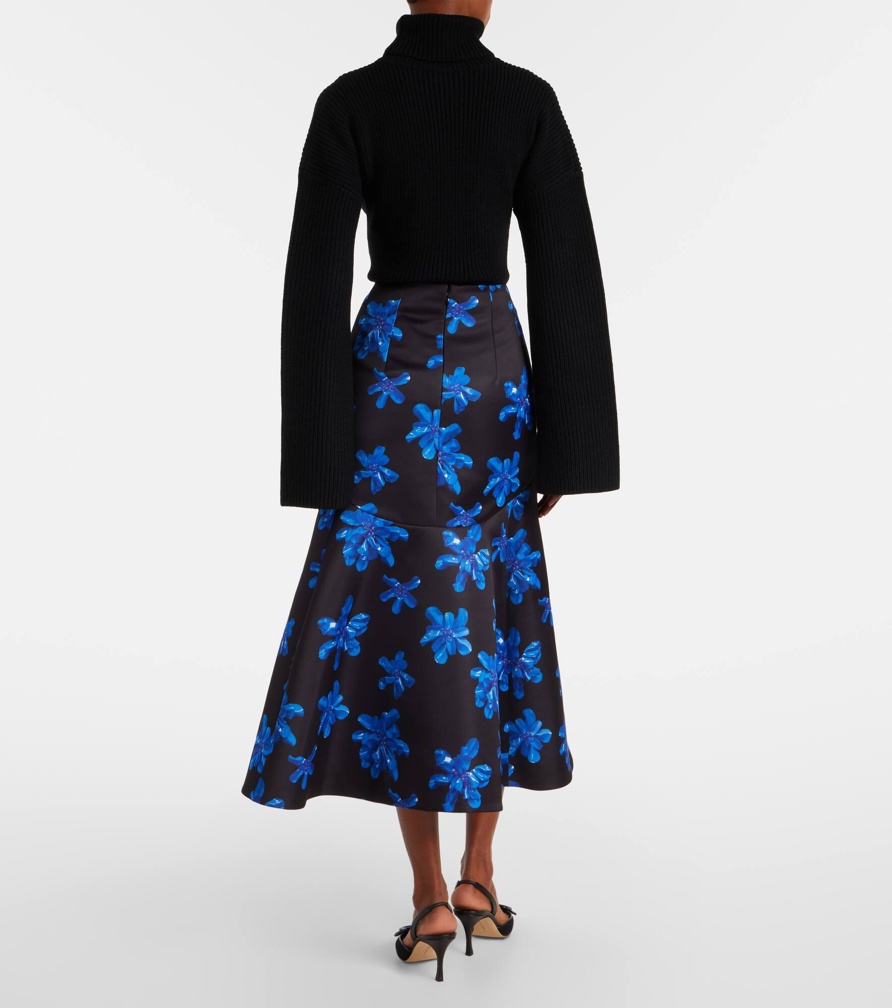 Tamilla floral midi skirt - 3